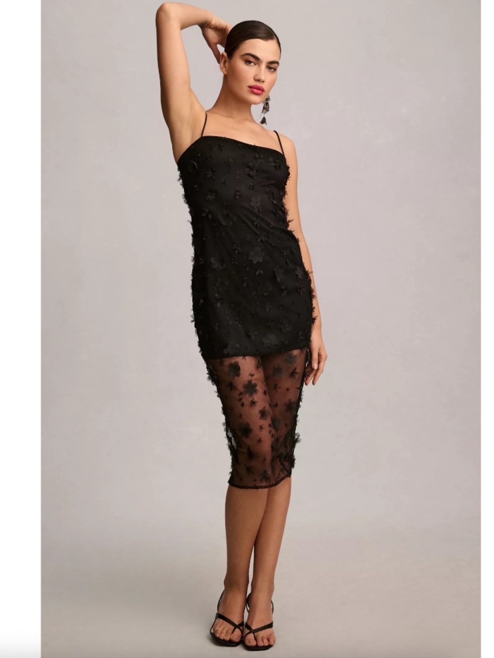$188 NWT Maeve Anthropologie Sleeveless Slip Midi Dress Size 6